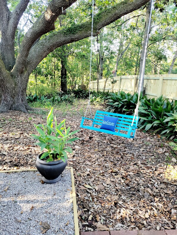 Enceinte de l’hébergement