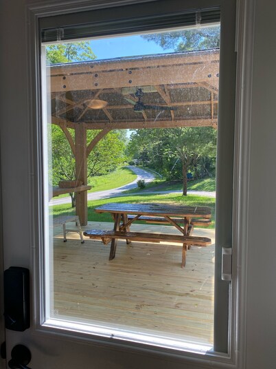 Bridge-view at Cataract Falls Lodge