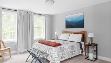 3 chambres, bureau, lit parapluie, Wi-Fi gratuit