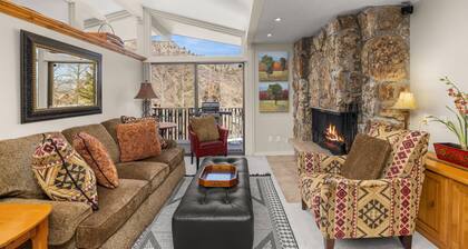 Popular Snowmass Condo with HT/Wood FP/Balcony W/Grill/Parking. Great Rates! Plan Your Summer Now!