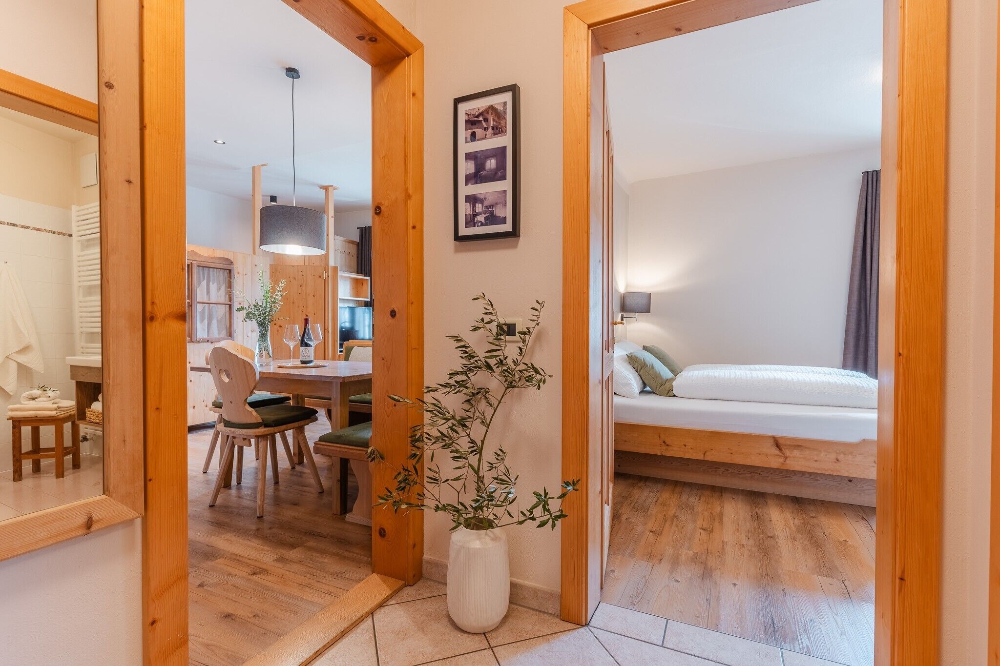 1 slaapkamer, een strijkplank/strijkijzer, gratis wifi, beddengoed