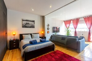 1 bedroom, iron/ironing board, free WiFi, bed sheets