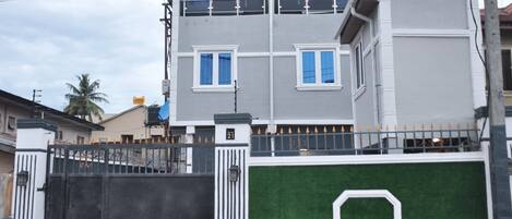 Fassade der Unterkunft