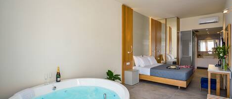 Doppia Deluxe | Biancheria da letto ipoallergenica, una cassaforte in camera