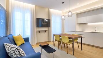 Suite, 1 Schlafzimmer (Exterior) | Eigene Küche