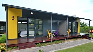 Fassade der Unterkunft