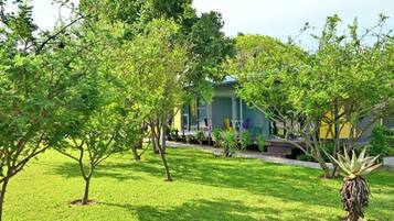 Blick auf den Garten