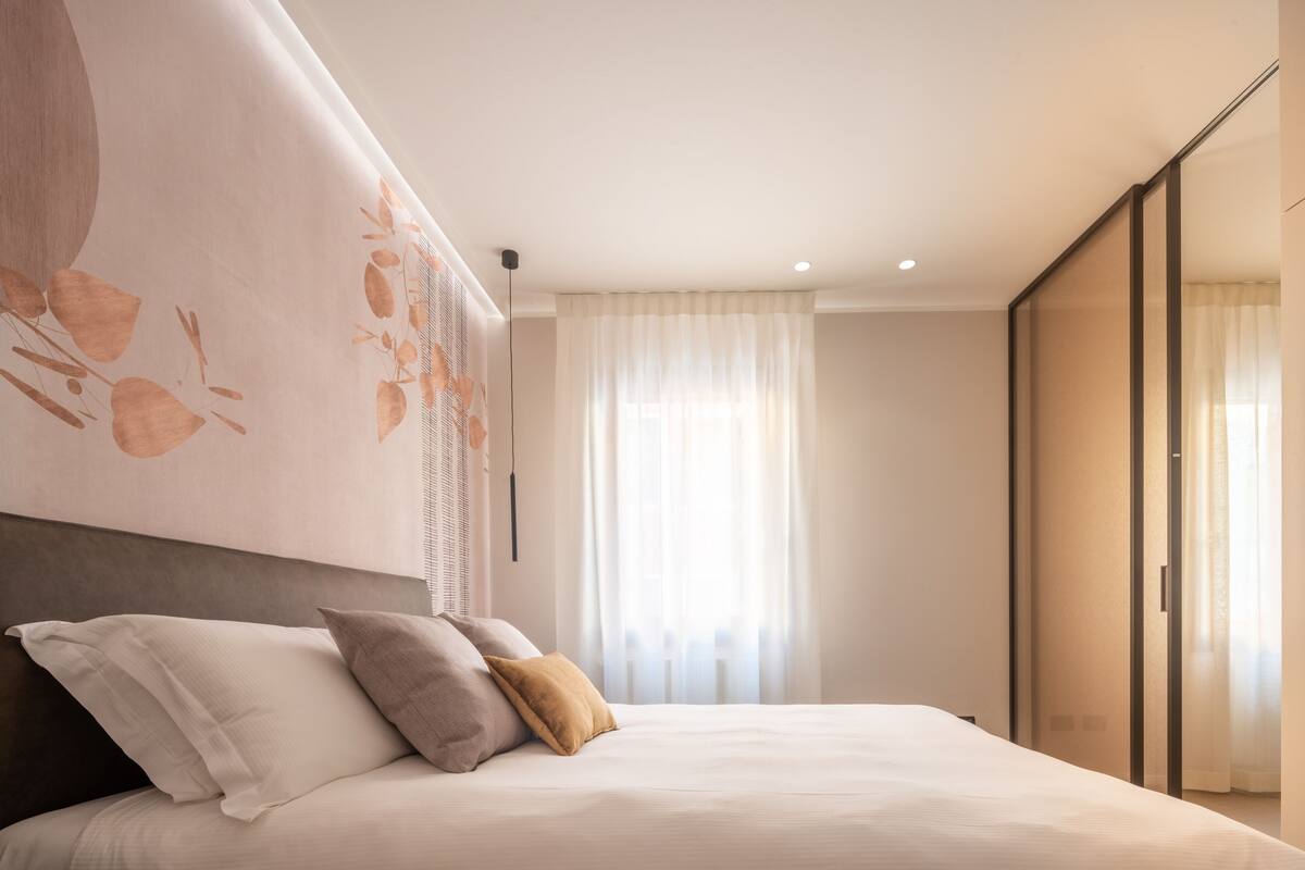 Design-Apartment | 1 Schlafzimmer, hochwertige Bettwaren, Daunenbettdecken, Zimmersafe