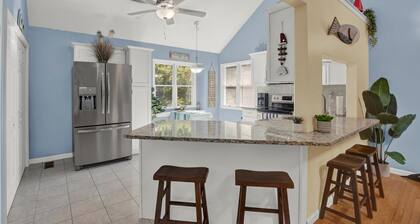 Newley Renovated Beach Home, Min. to Ocean City,1st FL. Master Suite, walk in