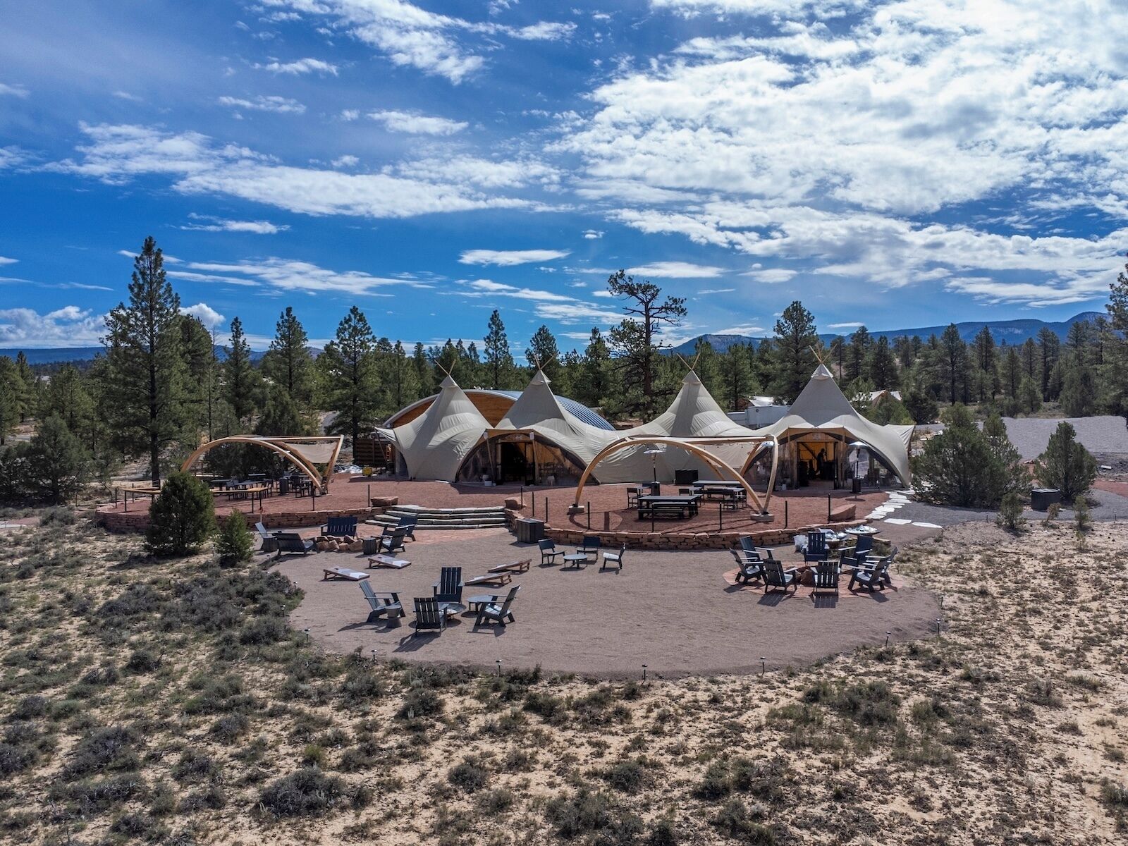 Fassade der Unterkunft