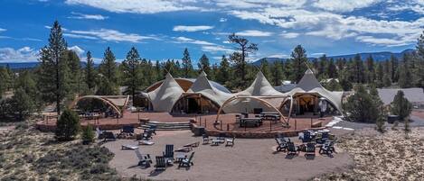 Fassade der Unterkunft