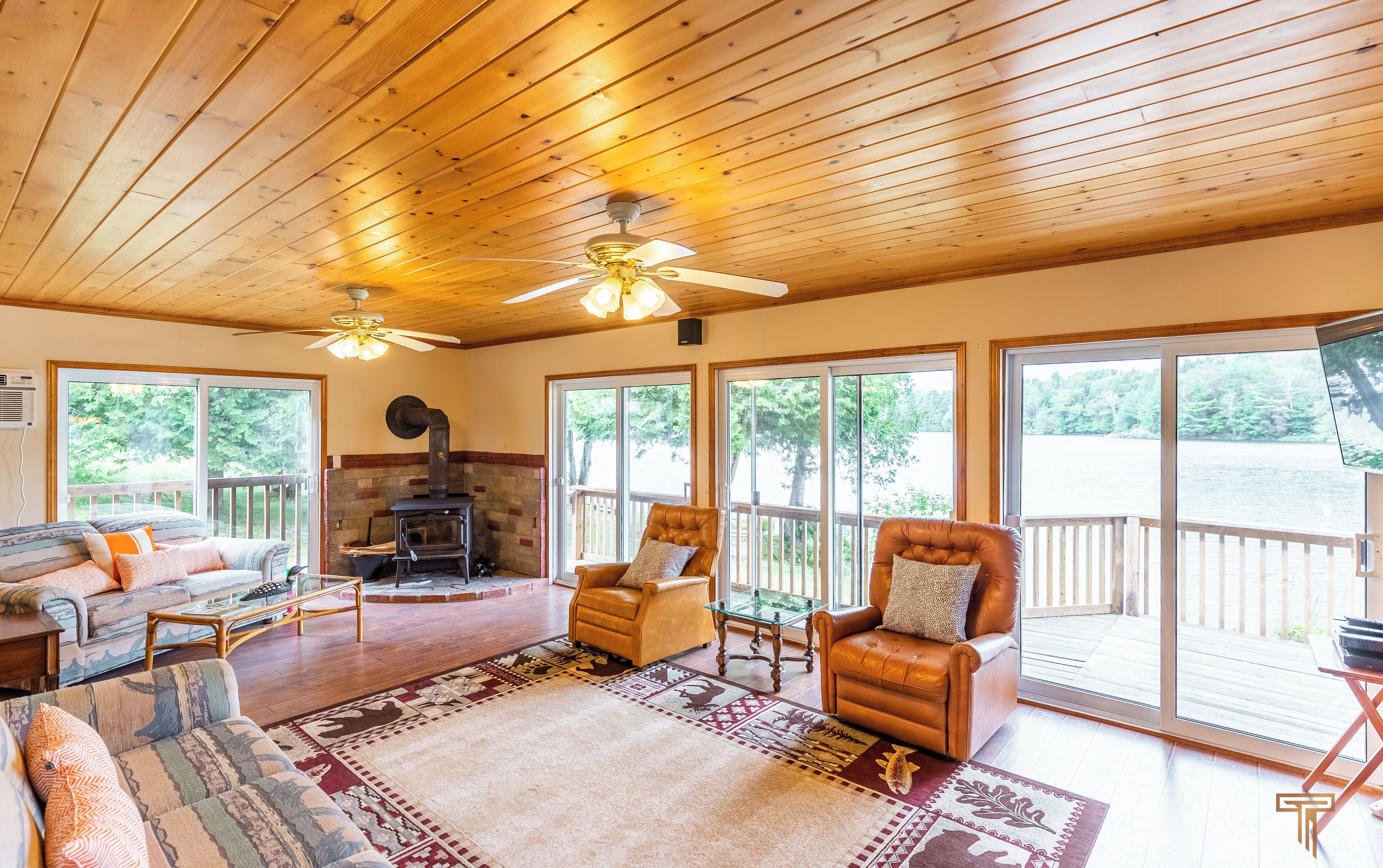 Televisor intel·ligent i llar de foc 