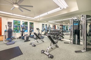 Gym - Hoolei Residences - CoralTree Residence Collection (Kihei)