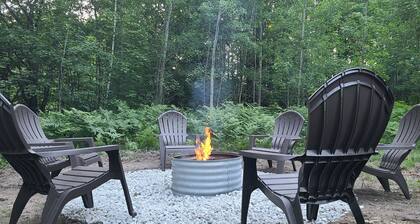 Cozy Cabin in the Woods with a Short walk to the Lake, ORV Trails, and Skiing!