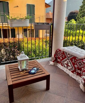 Terrace/patio - Brand New! Apartment near the most beautiful beach (Dongo)