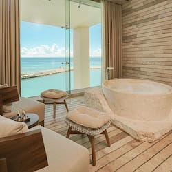 Couples treatment rooms, sauna, hot tub, steam room, hot springs