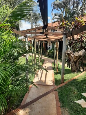 Overnattingsstedets uteområder