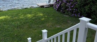 Lakefront for 15, private beach and dock