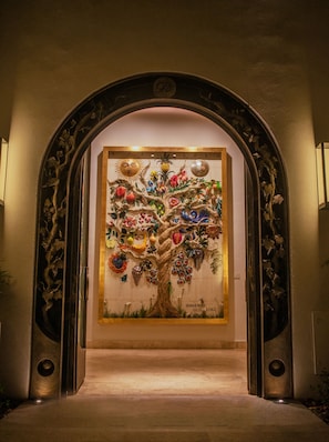 Interior entrance