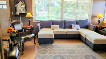 TV connectée, cheminée