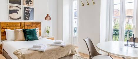 1 Schlafzimmer, Schreibtisch, Bügeleisen/Bügelbrett, WLAN