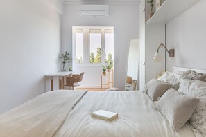 1 soveværelse, skrivebord, strygejern/strygebræt, Wi-Fi