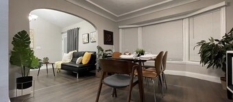 Airy Modern 2BR/2BA - Parking + Laundry + Sleep 6