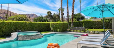 Una piscina climatizada
