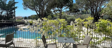 Chambre Double vue Piscine | Terrasse/Patio