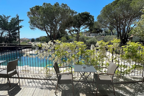 Chambre Double vue Piscine | Terrace/patio