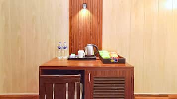 Egyptian cotton sheets, premium bedding, memory-foam beds, minibar