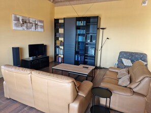 テレビ、書庫、書斎 / ワークスペース