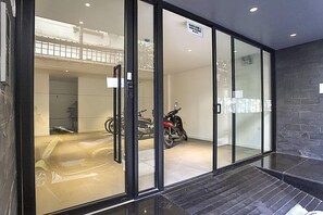 Framhlið gististaðar