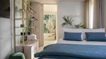 Suite | Minibar, Zimmersafe, Schreibtisch, Verdunkelungsvorhänge