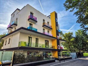 Façade de l’hébergement 