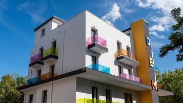 Façade de lâhĂ©bergement