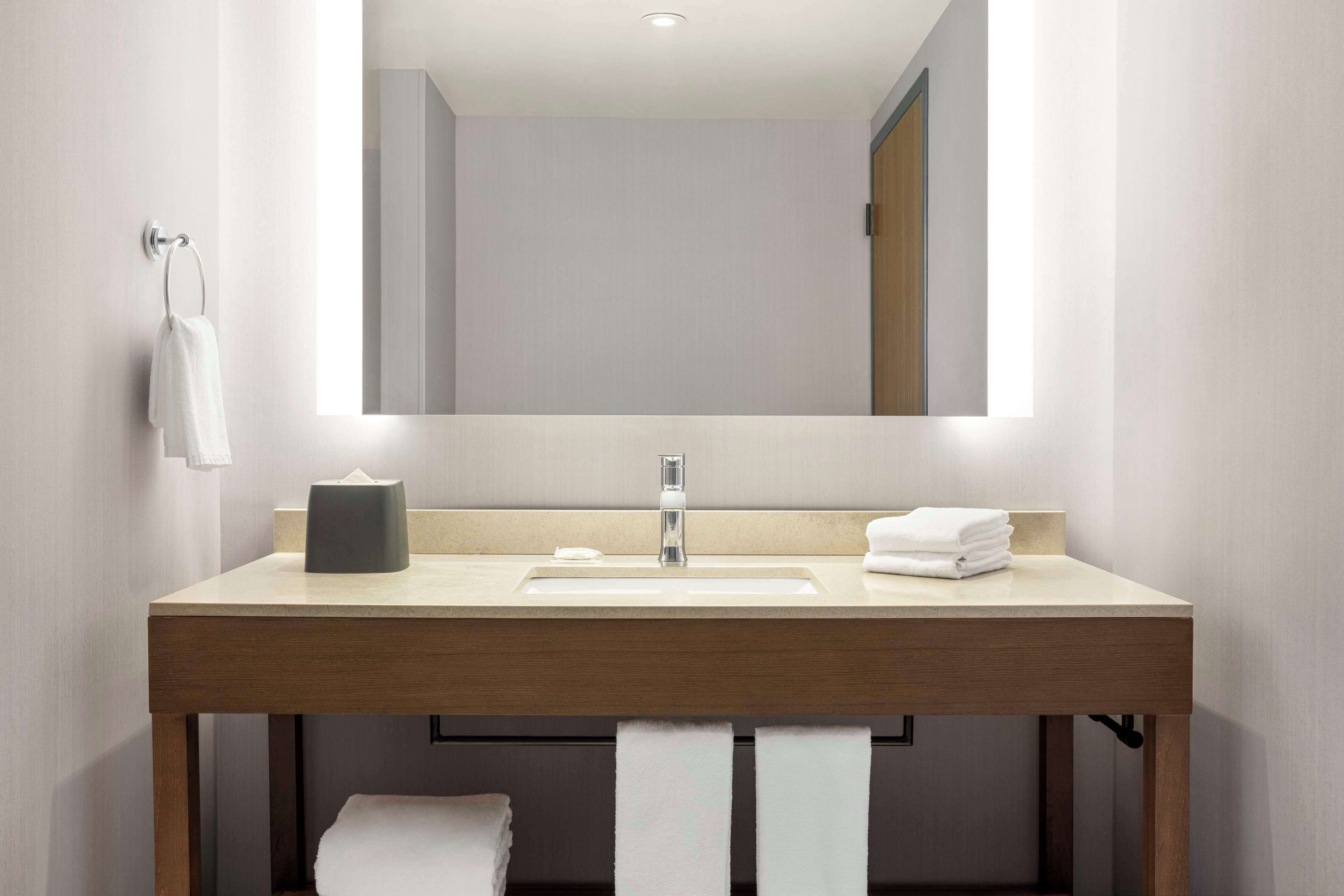 free toiletries, hair dryer, towels, soap