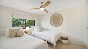 2 bedrooms, iron/ironing board, travel crib, free WiFi