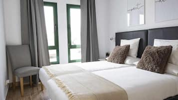 1 bedroom, iron/ironing board, travel crib, WiFi