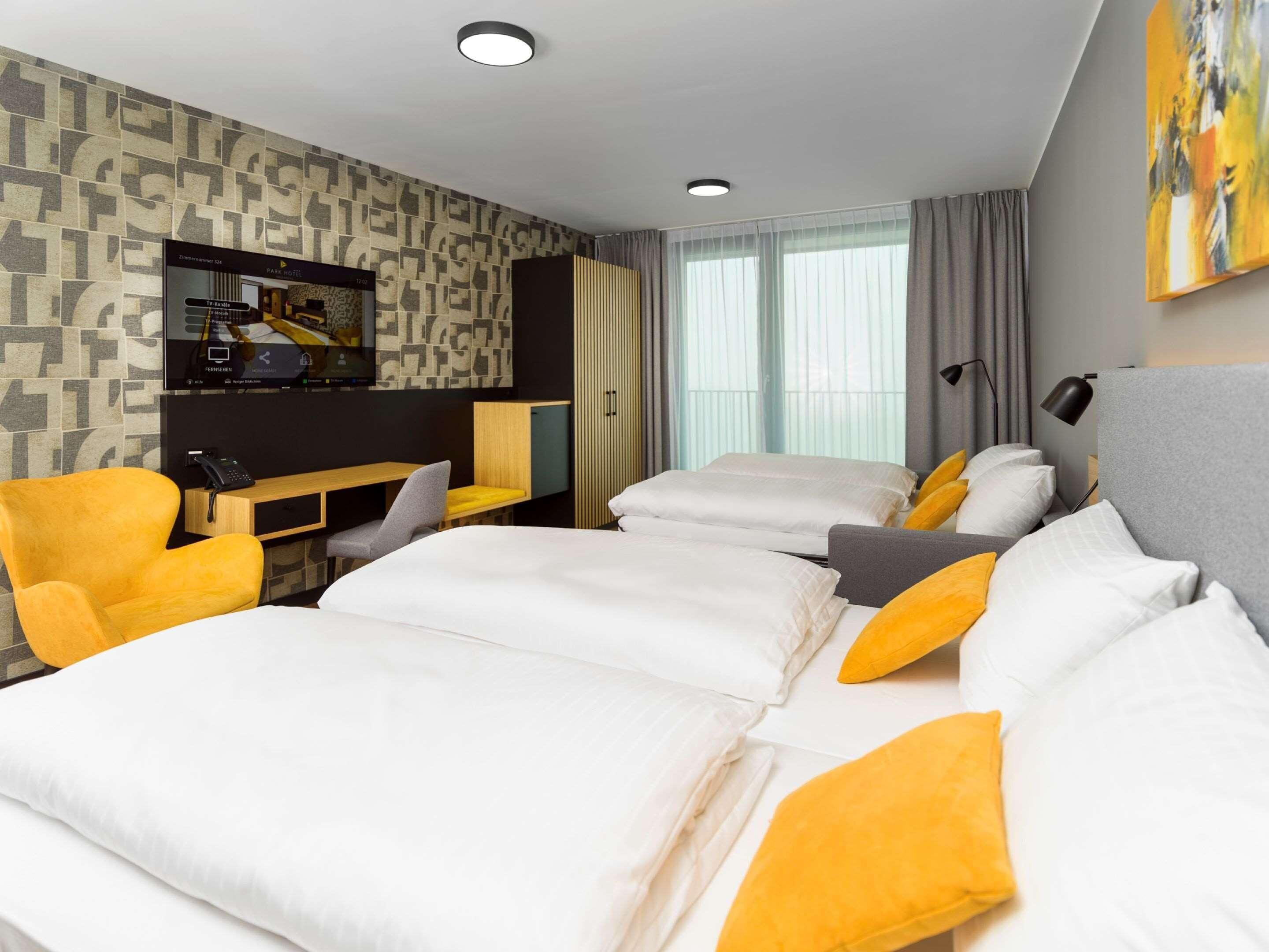 Minibar (free items), in-room safe, desk, laptop workspace