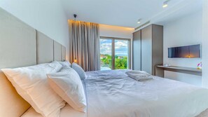 5 chambres, fer et planche à repasser, accès au Wi-Fi (inclus)