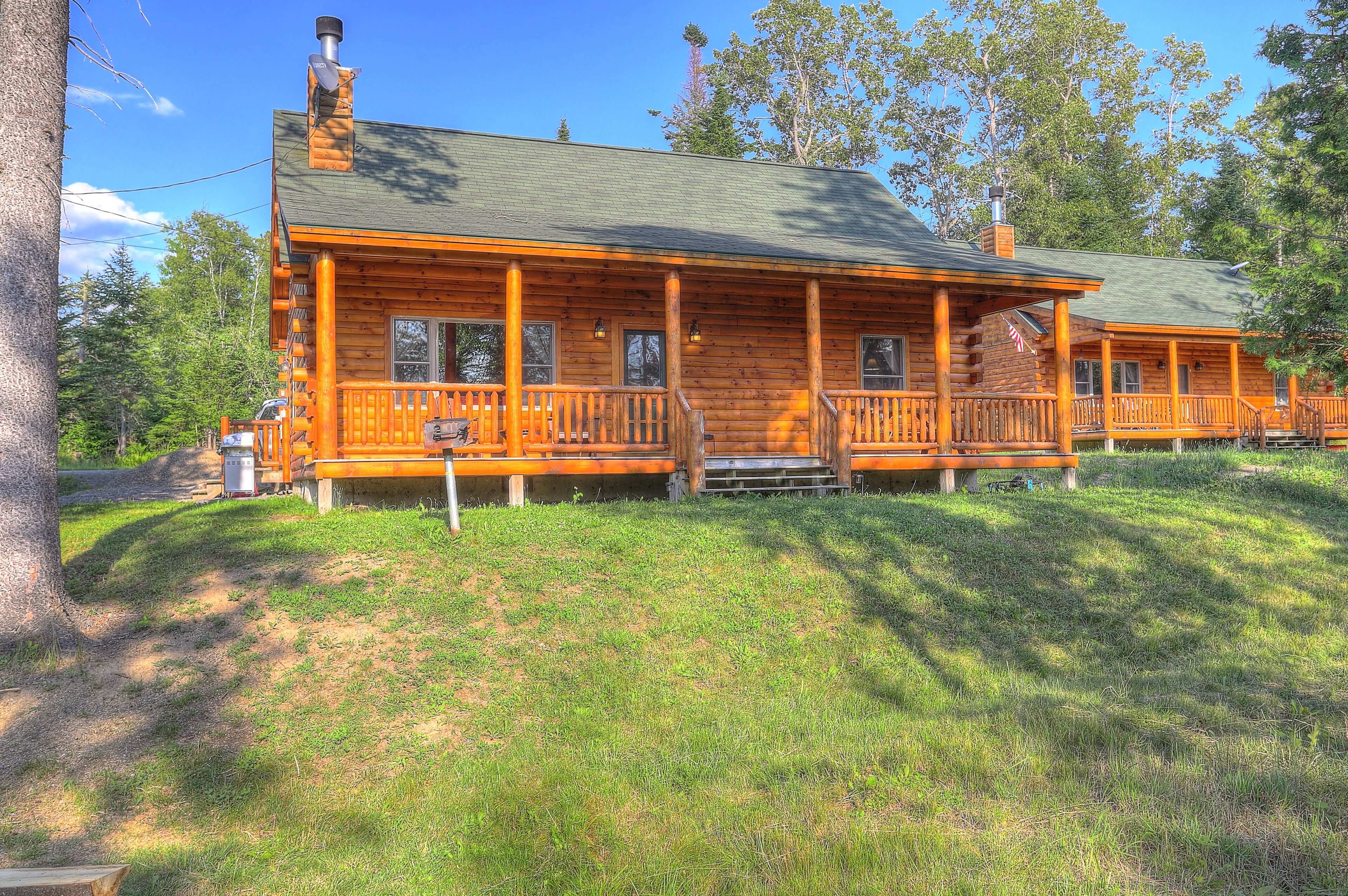 Pine Cabin at Rangeley Lake Resort - shared waterfront on Rangeley Lake