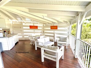 Outdoor dining - Exotic & Tropical Gites (Deshaies)