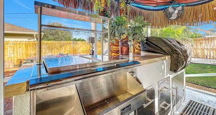 Home Away From Home w/ Private Heated Pool, Game room and quiet place to relax!