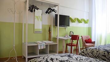 2 habitaciones, cuna de viaje, wifi y ropa de cama