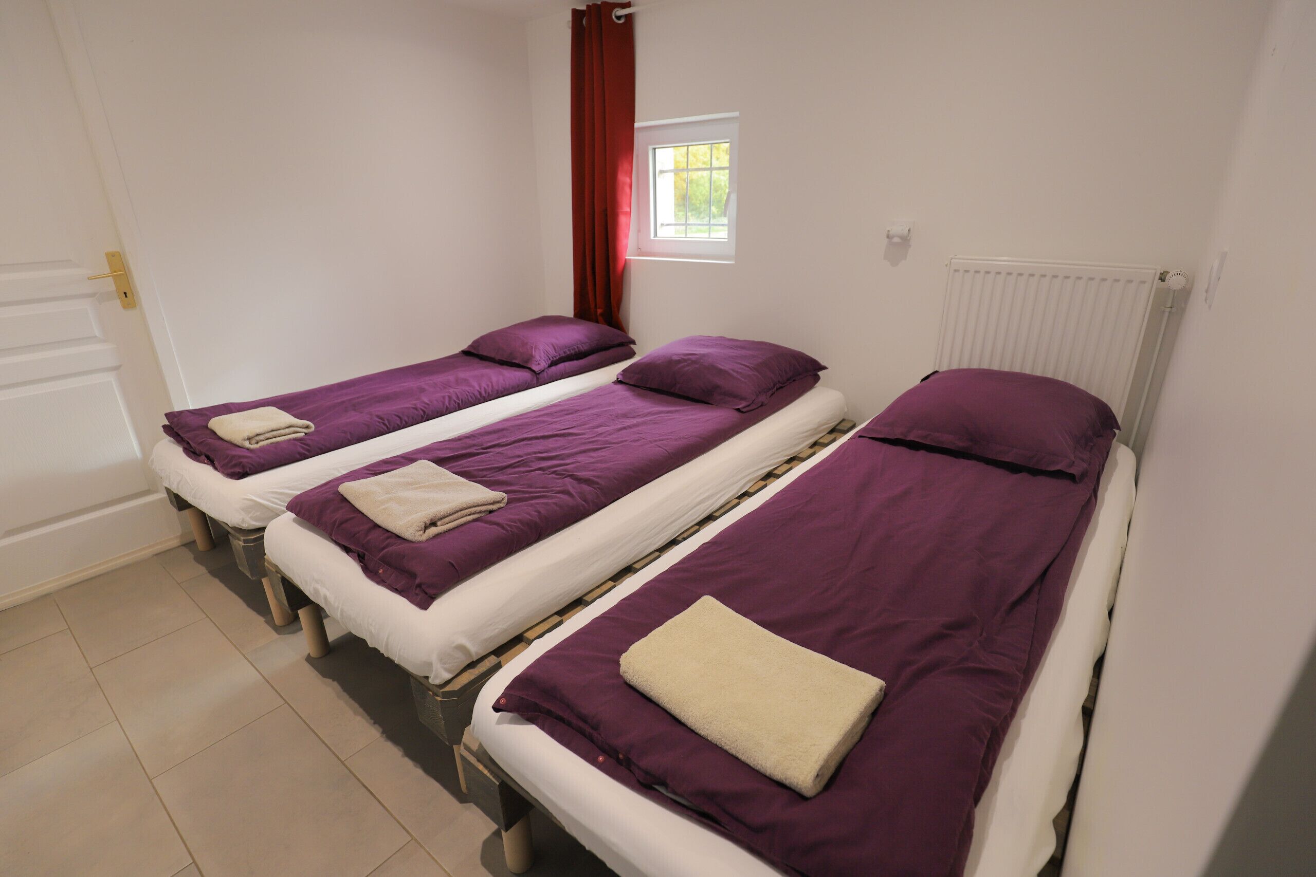 4 slaapkamers, een strijkplank/strijkijzer