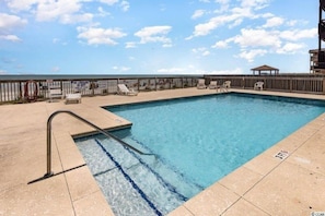 Condo, 2 Bedrooms, Balcony, Partial Ocean View (208) | Pool