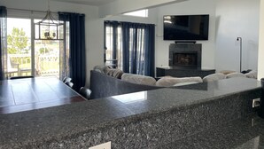 Interior - Updated house on lagoon! Quick walk to the beach and beautiful water view! (Gulf Shores)