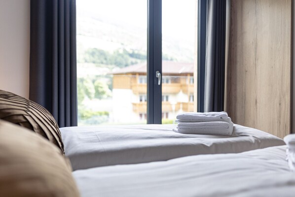 2 Schlafzimmer, kostenloses WLAN, Bettwäsche