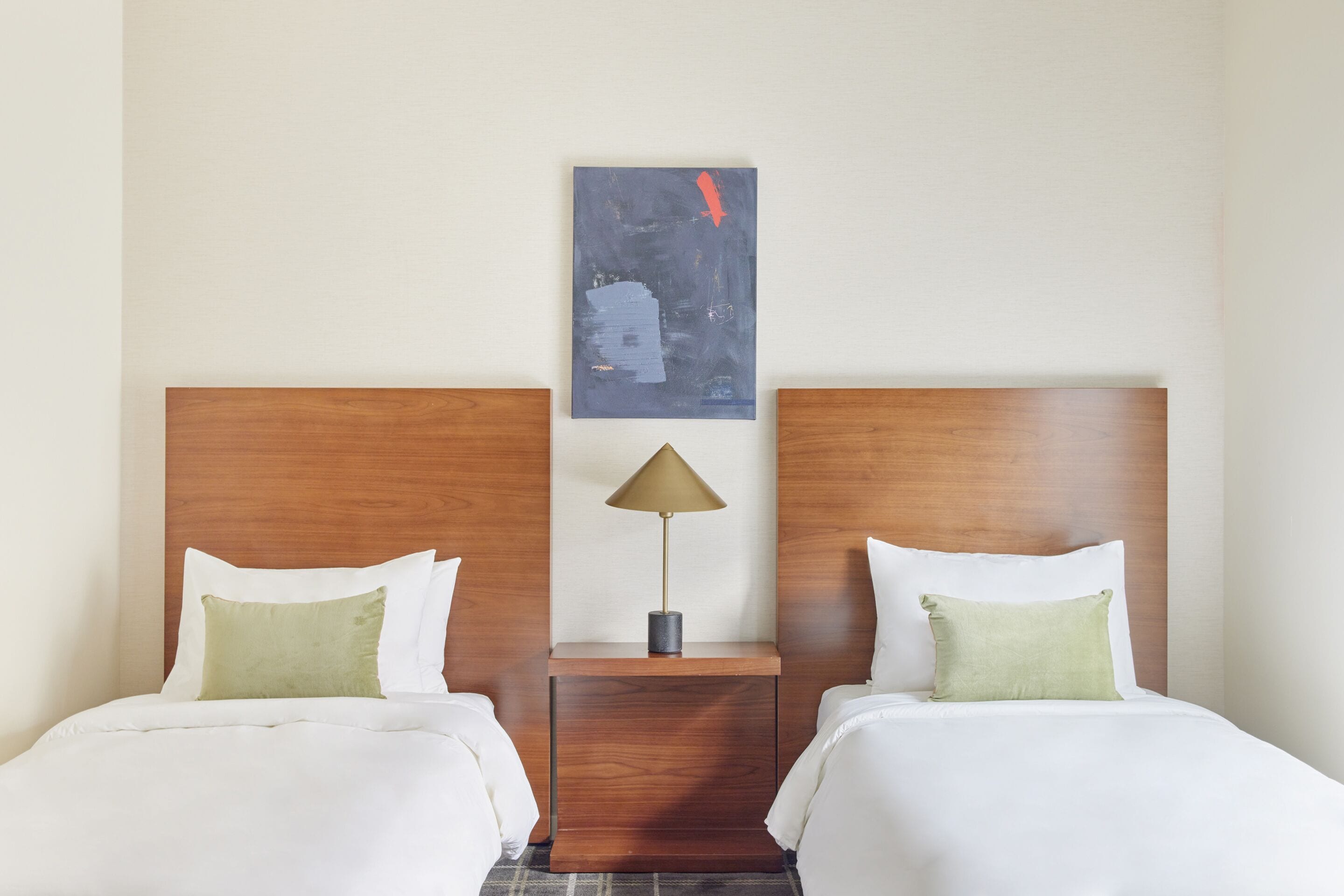 standard double room, 2 single beds | individually furnished, free wifi, bed sheets